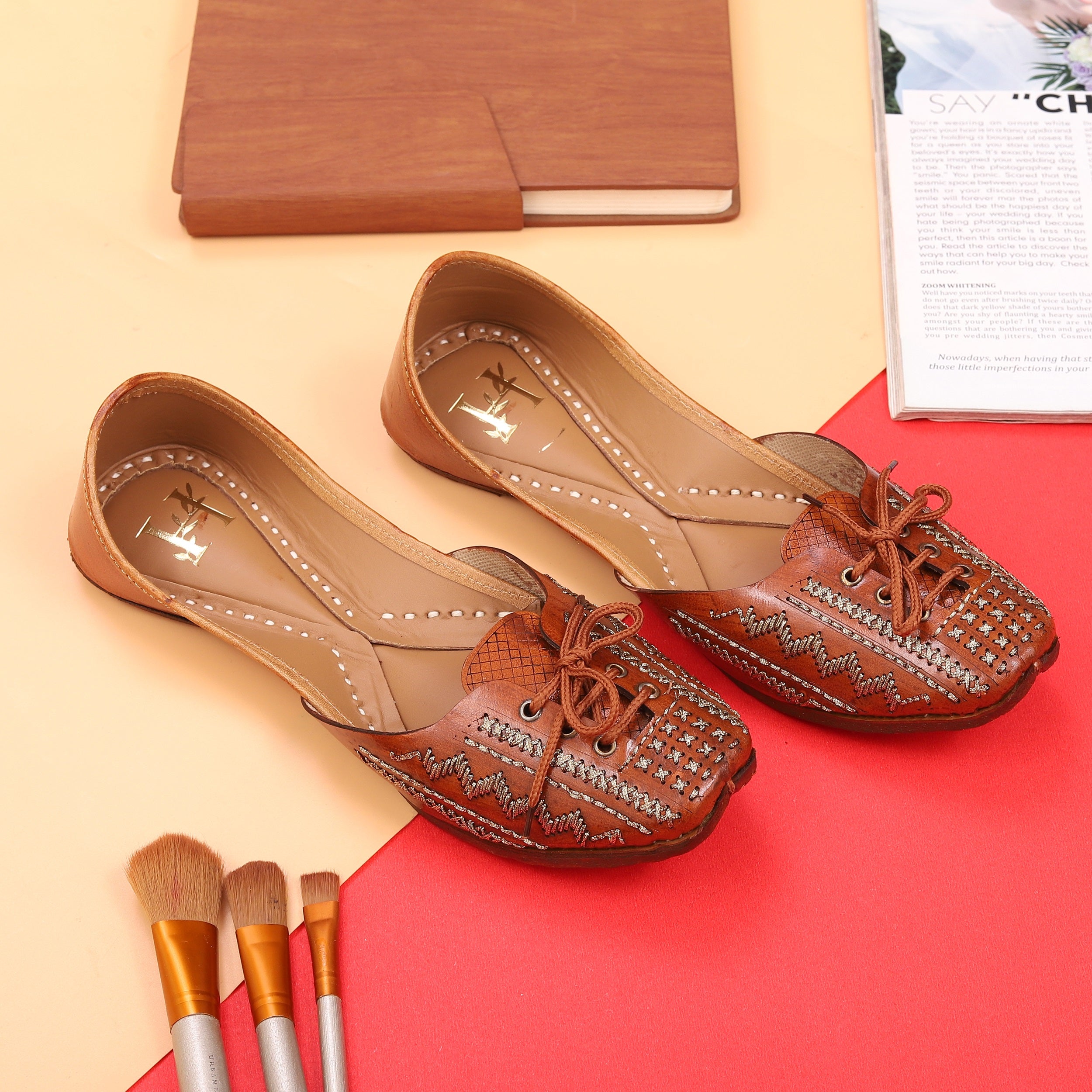 Light Brown Loafers - Heer Stores